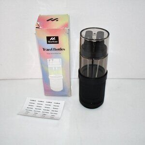 Morfone Travel Bottles for Toiletries, 4 in 1 Squeeze Bottles & Spray Bottle Set